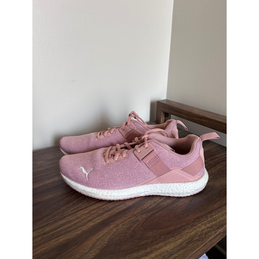 Puma‎ NRGY Neko Knit Womens Running Shoes Pink Dusty Rose 191399-01 Size 8.5